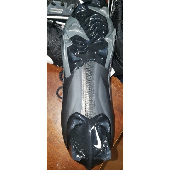 NIKE VAPOR EDGE 360 ELITE 2 FOOTBALL CLEATS BLACK MEN\'S SIZES NWOB main image 9